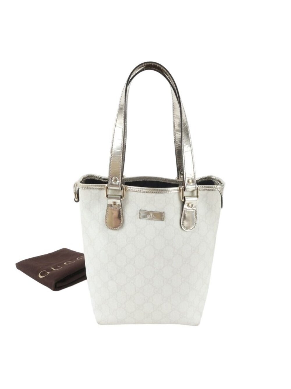 Gucci GG Supreme Leather Tote Shoulder Hand